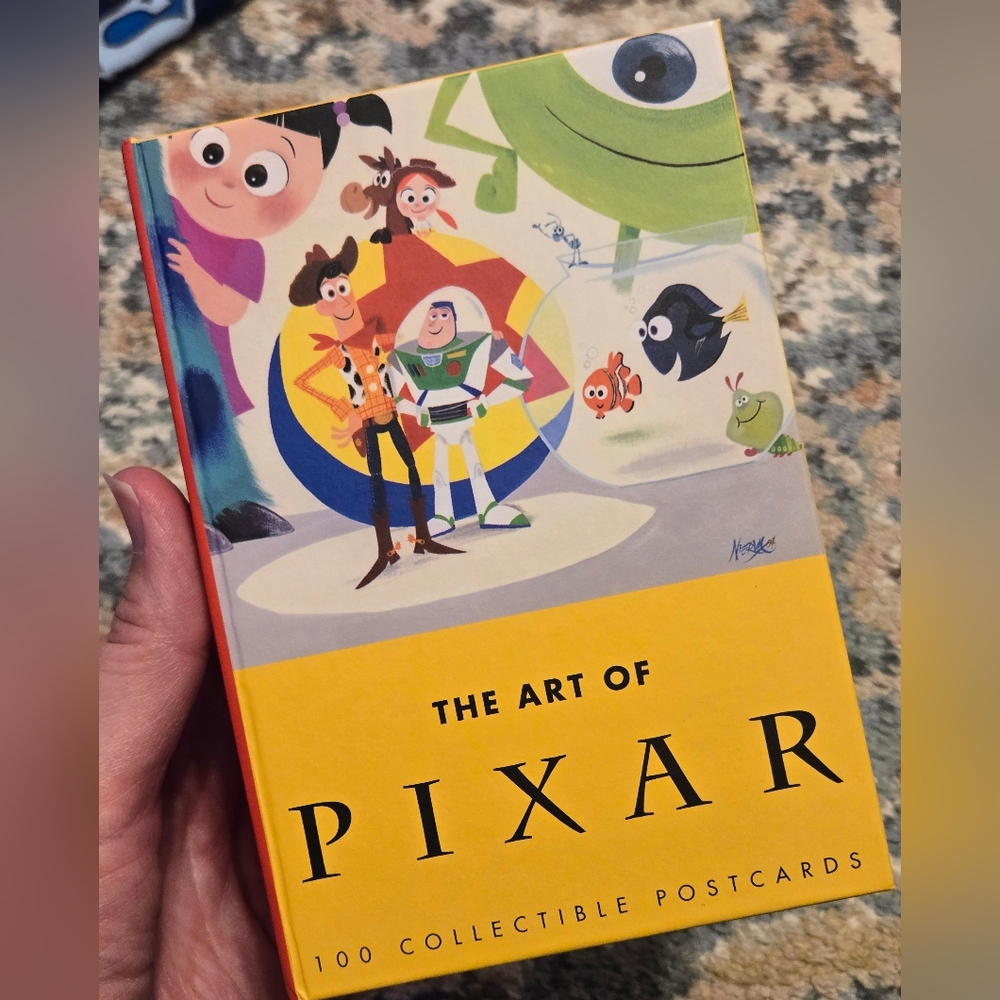 Disney The Art of Pixar Postcards Collectible